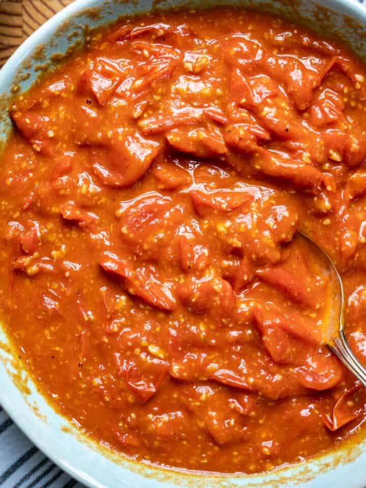 Homemade Pizza Sauce without Tomato Paste LadyPearTree