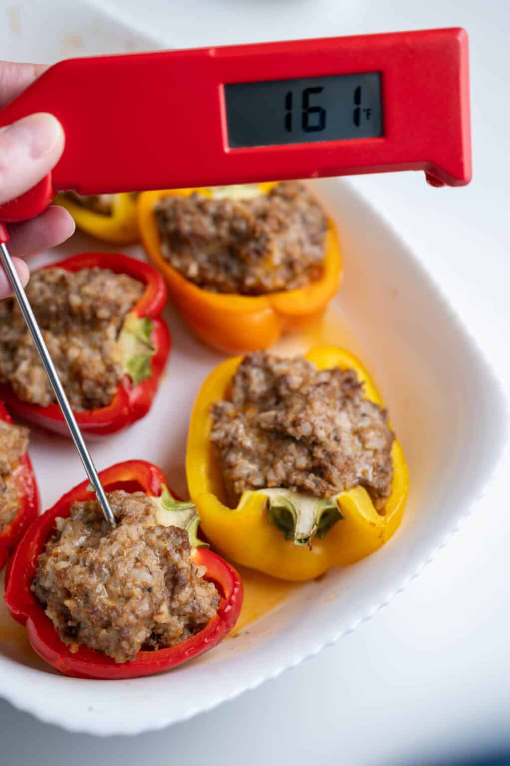 The Best Stuffed Peppers without Tomato Sauce LadyPearTree