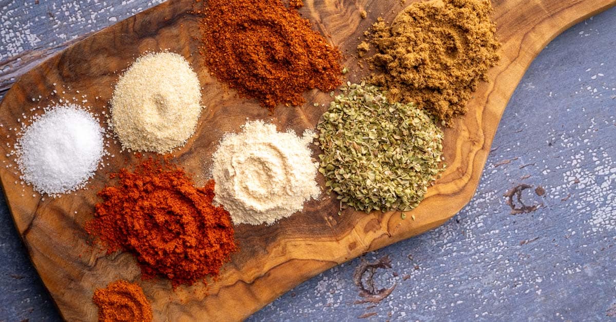 Chicken Taco Seasoning (BEST, easy & homemade) - LadyPearTree